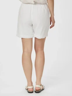 Sale Neo Noir Shea Linen Shorts, , 34 White