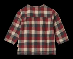 New Wheat Shelby Skjorte, , 92 cm Red Blue Check