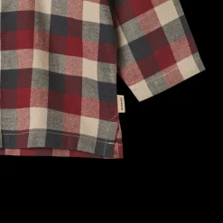 New Wheat Shelby Skjorte, , 92 cm Red Blue Check