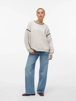 Vero Moda Shirley Sweatshirt, , M*Dame Strik & Sweatshirts