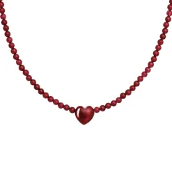 Maanesten Sienna Heart Halskæde, , 40+3 cm*Dame Halskæder