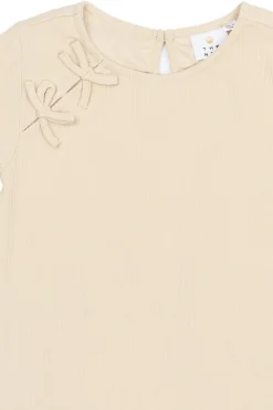 Online THE NEW Sigga Rib Bluse, , 146-152 cm Gardenia
