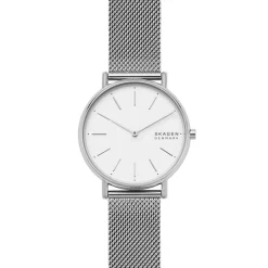 Best Skagen Signatur Dameur, Sølv, 38 mm Silver