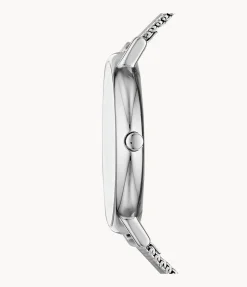 Best Skagen Signatur Dameur, Sølv, 38 mm Silver