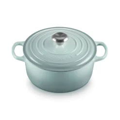 Discount Le Creuset Signature Rund Støbejernsgryde, , 4,2 L Sea Salt