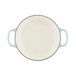 Discount Le Creuset Signature Rund Støbejernsgryde, , 4,2 L Sea Salt