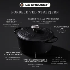 Le Creuset Signature Rund Støbejernsgryde, , 6,7 L* Gryder & Pander