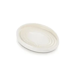 Online Le Creuset Signature Stentøj Oval Grydeskeholder, Meringue
