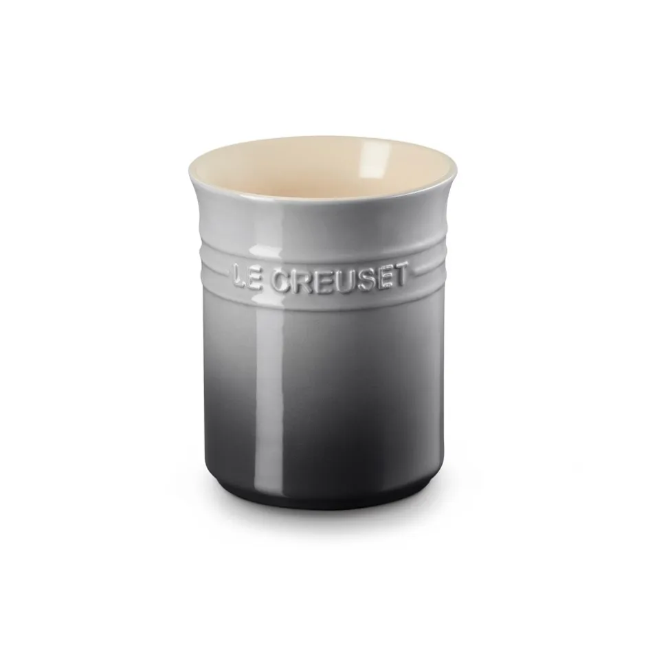 Best Le Creuset Signature Stentøjs Bestik- & Redskabskrukke, Flint