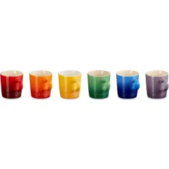 Le Creuset Signature Stentøjs 6-pak Espressokrus, , 10 cl* Krus & Kopper