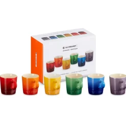 Le Creuset Signature Stentøjs 6-pak Espressokrus, , 10 cl* Krus & Kopper