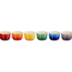 Clearance Le Creuset Signature Stentøjs 6-pak Ramekin, Ø7,8 cm