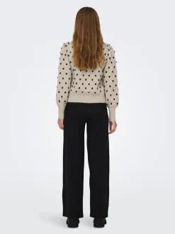 JDY Sigrid Striktrøje, , S*Dame Strik & Sweatshirts