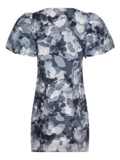 Discount Neo Noir Sika Brocade Floral Kjole, , 36 Floral Grey