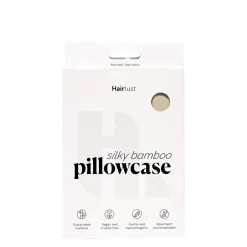 Hairlust Silky Bamboo Pudebetræk, , 60x63 cm Champagne