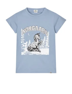 Mads Nørgaard Single Cotton Tuvina T-shirt, , 14 år*Børn T-Shirts & Toppe