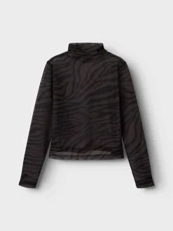 Online Name It Sinna Bluse, , 122-128 cm Black Zebra