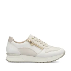 Clearance Rieker Sko, , 38 Offwhite/Perlecreme/Cliff