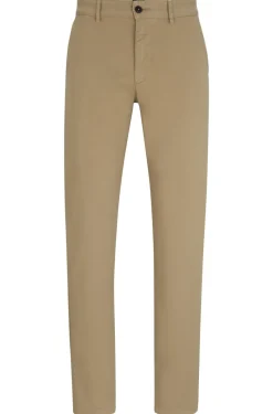 Hot Boss Orange Slim Chinos, , W32/L34 Light Brown