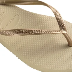Discount Havaianas Slim Sandaler, , 29/30 Sand Grey/Light Golden