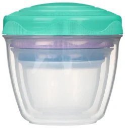 Discount Sistema Snack 'N' Nest To Go 3-pak Plastikbøtte, Multi