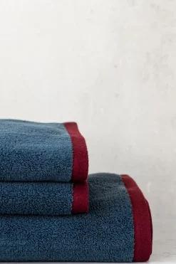 Best Mette Ditmer Soft 2-pak Håndklæde, , 40x55 cm Midnight Blue/Light Grey