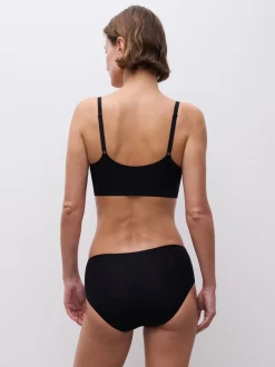 New Chantelle Softstretch Foret Bøjlefri BH, , M/L Sort