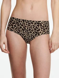 Outlet Chantelle Softstretch Hipster Trusser, Leopard Print