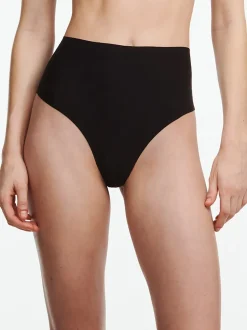 New Chantelle Softstretch Højtaljede String Trusser, Black