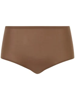 Hot Chantelle Softstretch Højtaljede Trusser, Cocoa