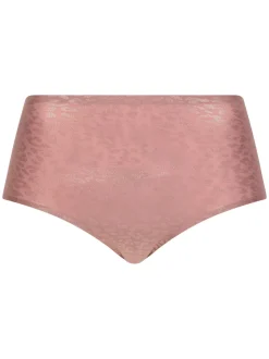 Clearance Chantelle SoftStretch Trusser, Pink Leo Shimmer