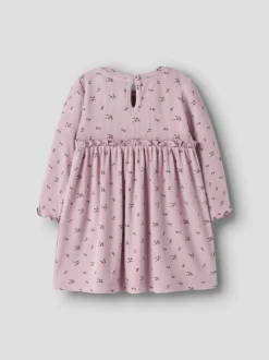 Discount Name It Soho Langærmet Kjole, , 68 cm Keepsake Lilac