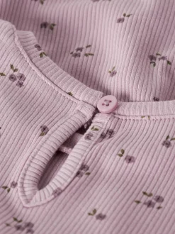 Discount Name It Soho Langærmet Kjole, , 68 cm Keepsake Lilac