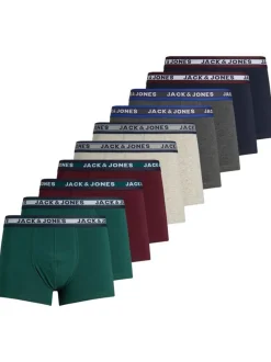 Jack&Jones Solid 10-pak Trunks, , XXL* Undertøj