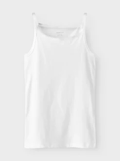 Discount Name It Solid Strap 4-pak Undertrøje, , 116 cm Black/White