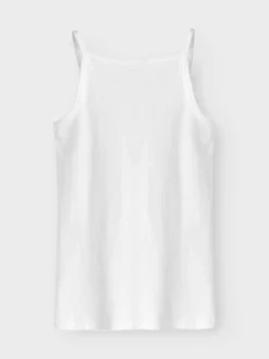 Discount Name It Solid Strap 4-pak Undertrøje, , 116 cm Black/White