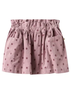 Lil' Atelier Somba Loose Fløjlsnederdel, , 122 cm*Børn Nederdele & Shorts