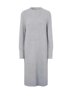 mbyM Sondra-M Strikkjole, , XS/S Light Grey Melange