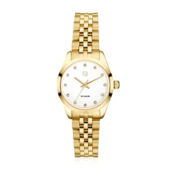 Sif Jakobs Jewellery Sophia SJ-W1038-CZ-YG Dameur, , 28 mm*Dame Ure