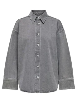 Clearance ONLY Sophie Denimjakke, , L Medium Grey Denim