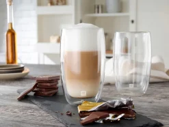 Clearance Zwilling Sorrento 2-pak Latteglas, , 35 cl Klar
