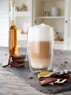Clearance Zwilling Sorrento 2-pak Latteglas, , 35 cl Klar
