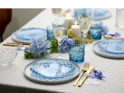 Lyngby Glas Sorrento 4-pak Tallerken, , Ø21 cm* Tallerkener