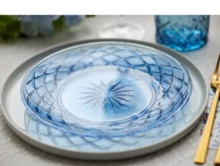 Lyngby Glas Sorrento 4-pak Tallerken, , Ø21 cm* Tallerkener