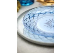 Lyngby Glas Sorrento 4-pak Tallerken, , Ø21 cm* Tallerkener