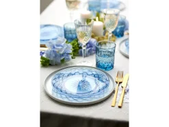 Lyngby Glas Sorrento 4-pak Tallerken, , Ø21 cm* Tallerkener