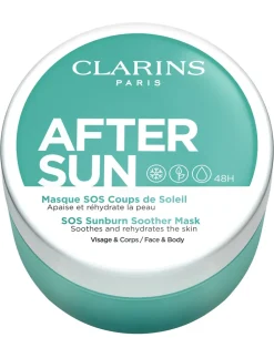 Clarins SOS Sunburn After Sun Mask, 100 ml* Solbeskyttelse