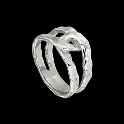 New Jane Kønig Space Twist Ring, , 56 Silver