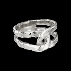 New Jane Kønig Space Twist Ring, , 56 Silver