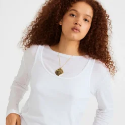Pilgrim Sparkle Halskæde, , 90 cm Gold Plated